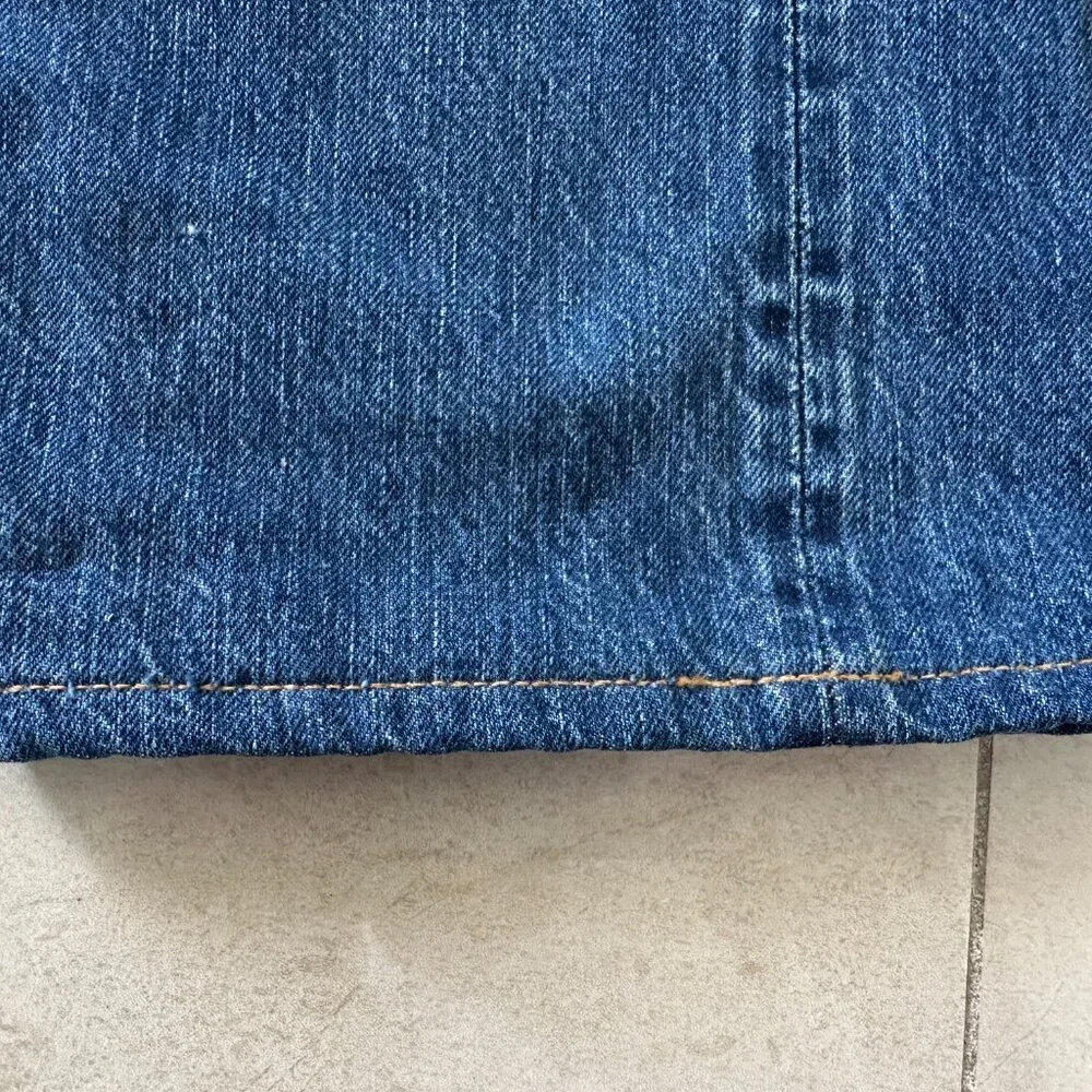 Levi's Vintage Clothing LVC 1947 501xx Selvedge Straight Leg Denim Jeans 33x31 - Picture 11 of 12